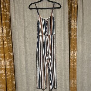 Love Tree Multicolor Striped Jumpsuit
